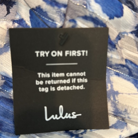 Lulus An Enchanting Dream Hi Low dress NWT small - Picture 9 of 10